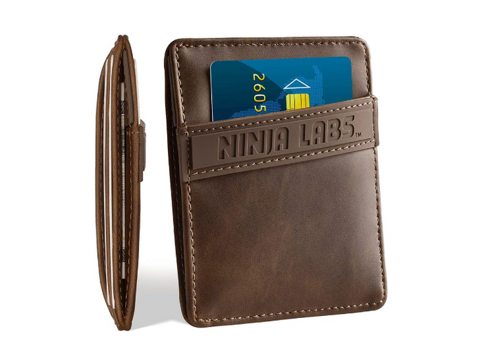 ●ILLIGO● western card wallet brown 24AWACC06BR GO Wallet - Cowboy Brown – Wallet Ninja